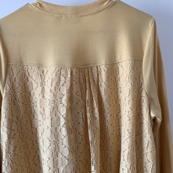 Logo Lounge by Lori Goldstein Zip Cardigan L - Picture 8 of 10